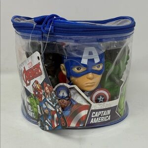 Marvel Avengers Squirter Toys - Thor Iron Man Black Panther Captain America Hulk